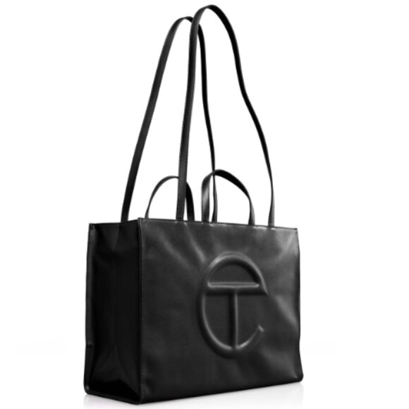 Telfar Large Shopping Bag - Black